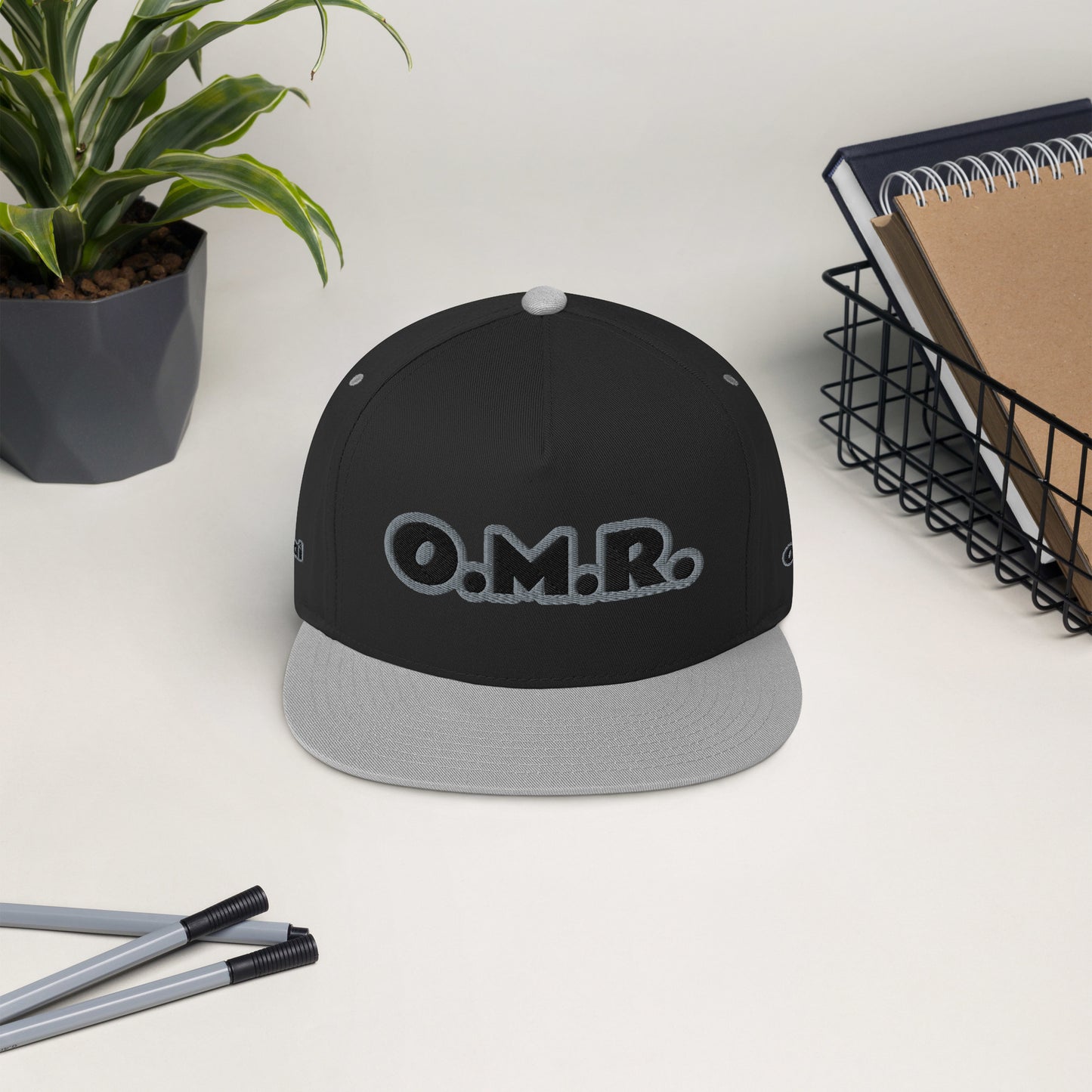 O.M.R. Flat Bill Cap