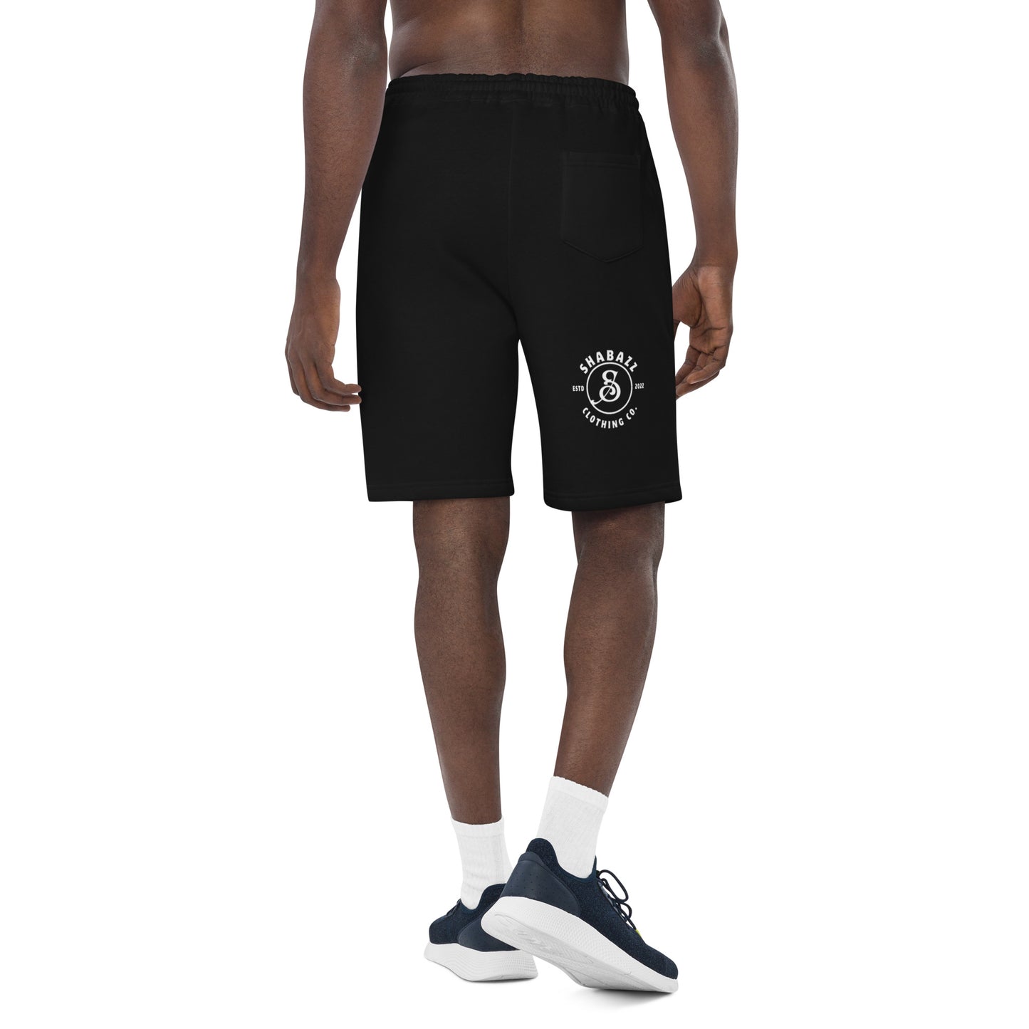 Shabazz Men's fleece shorts
