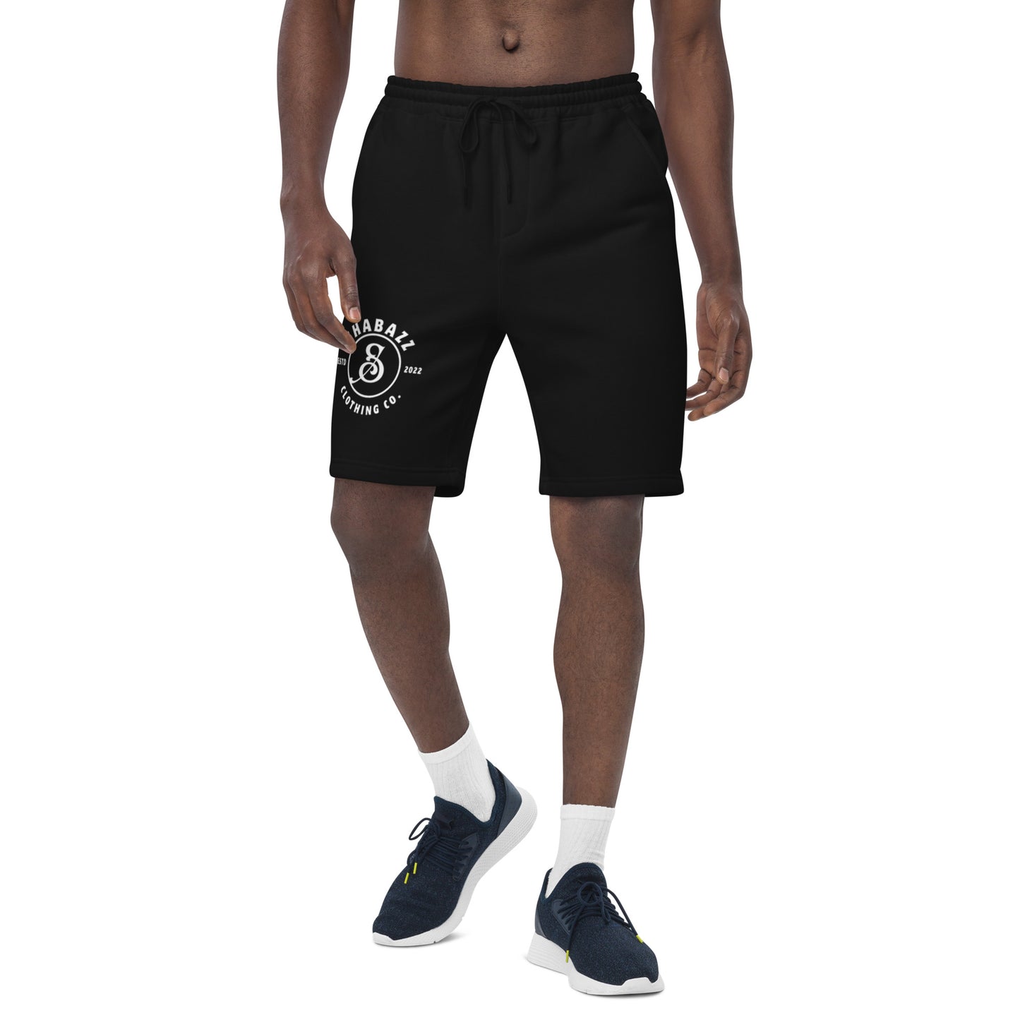 Shabazz Men's fleece shorts