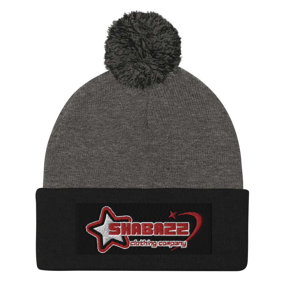 Shabazz Pom-Pom Beanie