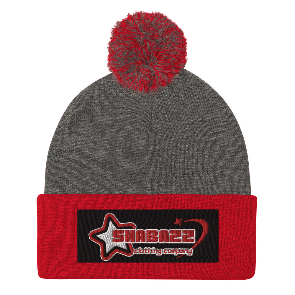 Shabazz Pom-Pom Beanie