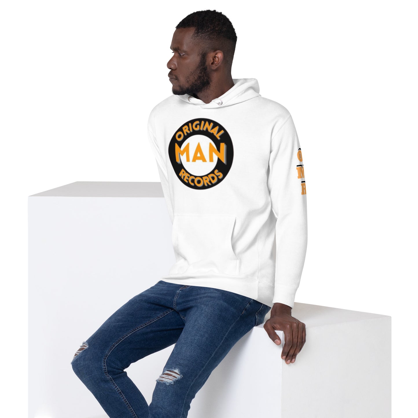 Original Man Records Unisex Hoodie