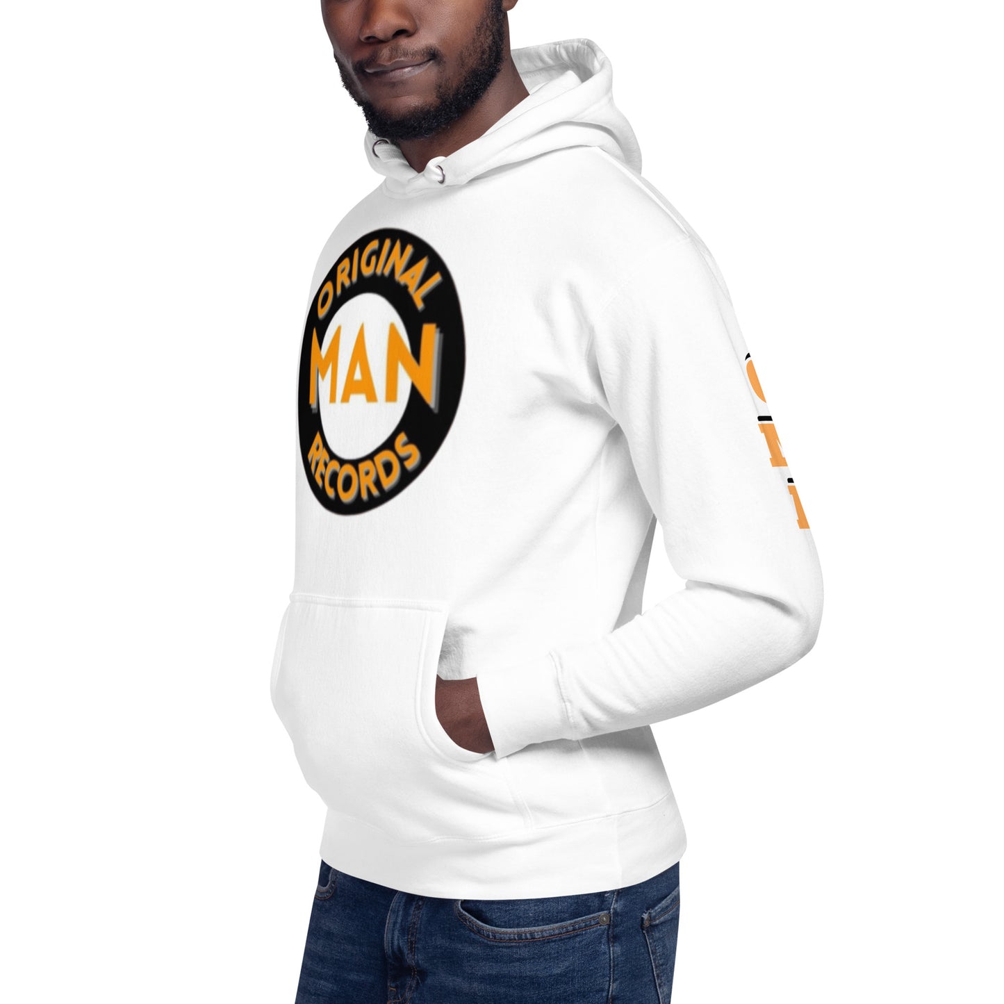 Original Man Records Unisex Hoodie