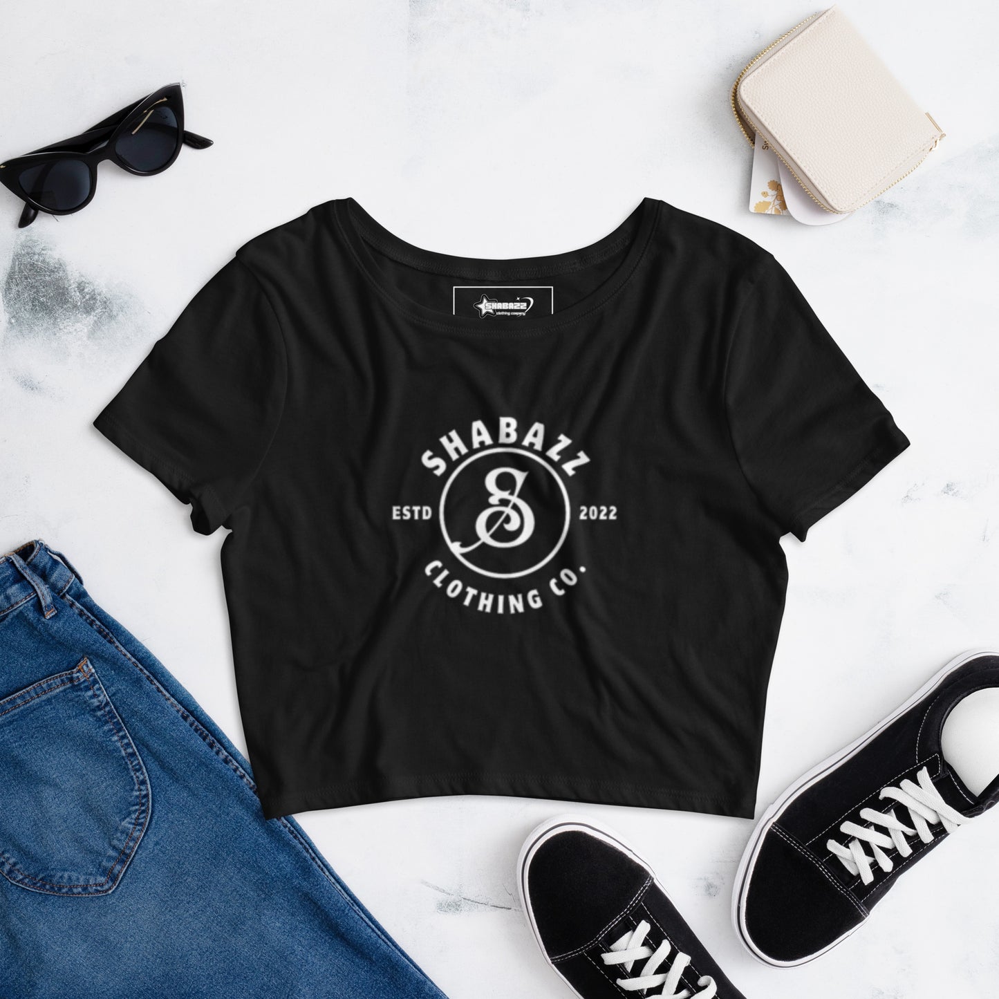 Shabazz Women’s Crop Tee