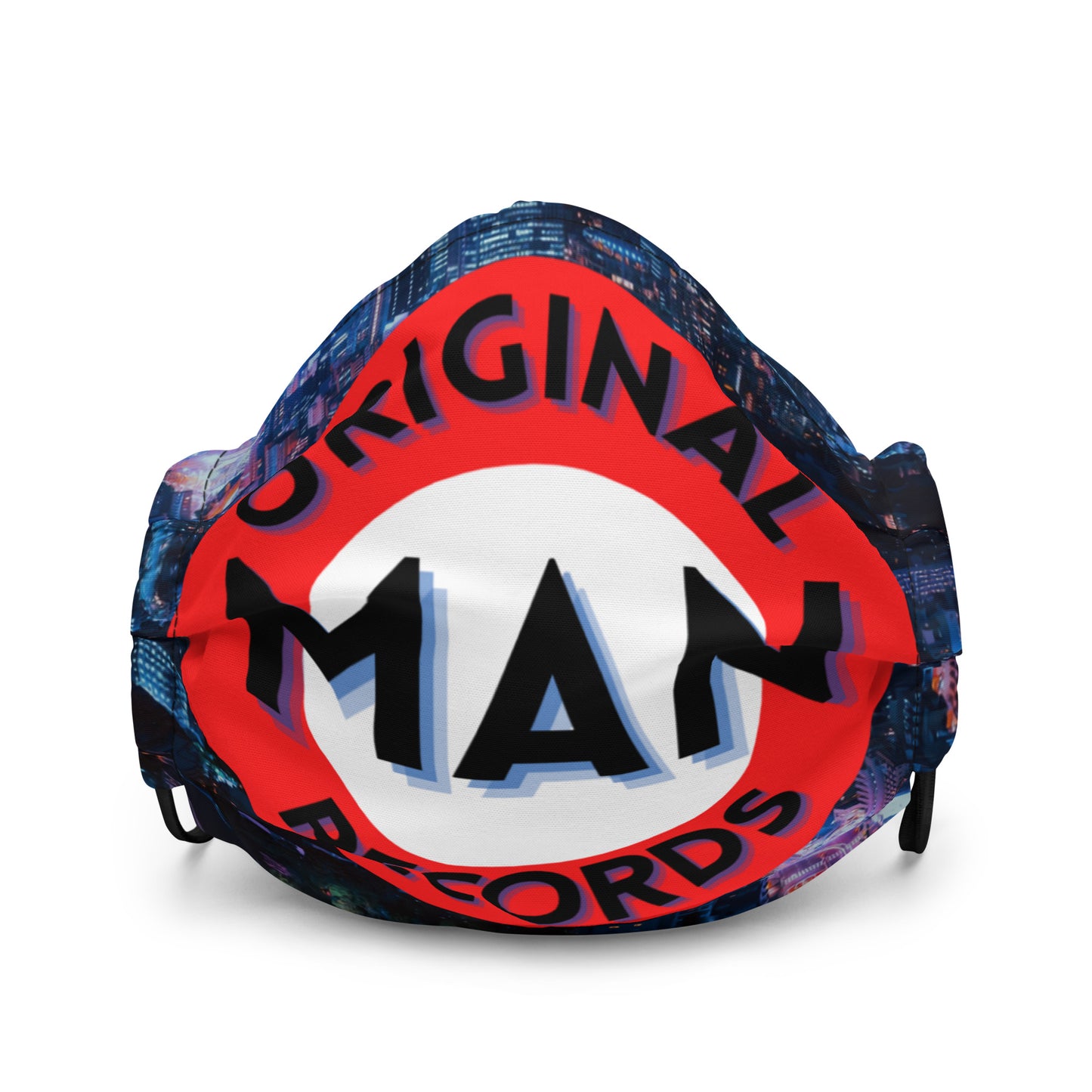 Original Man Records Premium face mask