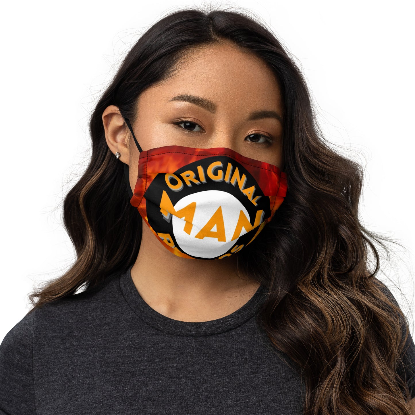 Original Man Records Premium face mask