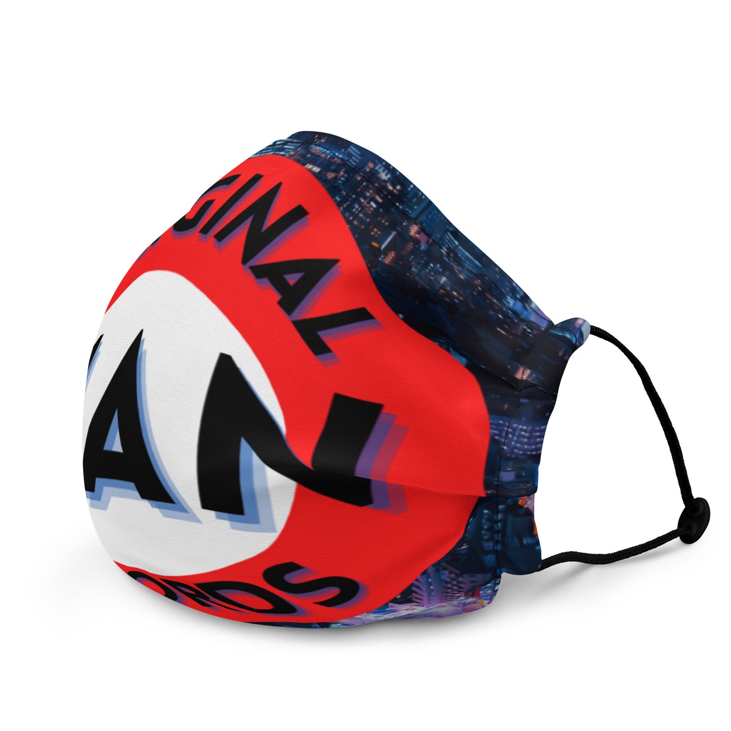 Original Man Records Premium face mask