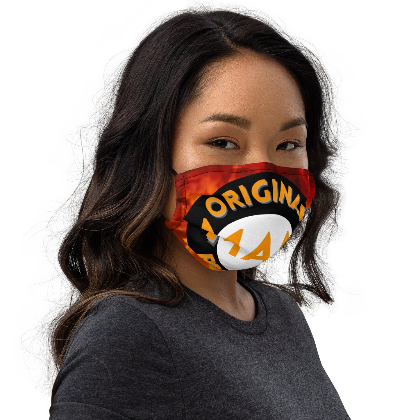 Original Man Records Premium face mask