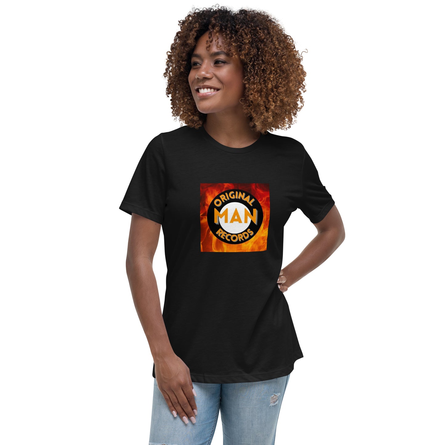 Original Man Records Women's Relaxed T-Shirt