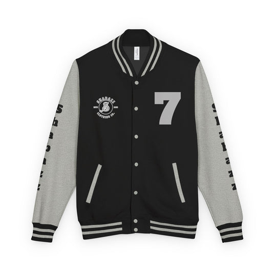 Shabazz Unisex Letterman Jacket - Sporty Style, Perfect for Gamers | Vintage, Casual Wear, Team Spirit, Gifts for Him/Her, Fashion Statement