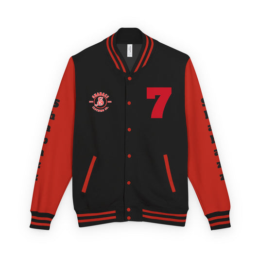 Shabazz Unisex Letterman Jacket - Sporty Style, Perfect for Gamers | Vintage, Casual Wear, Team Spirit, Gifts for Him/Her, Fashion Statement