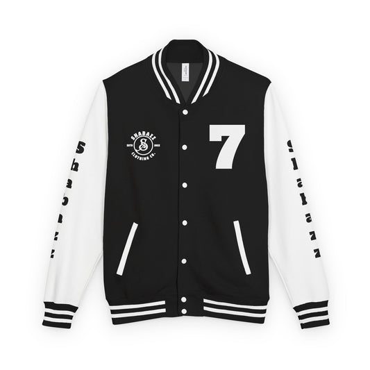 Shabazz Unisex Letterman Jacket - Sporty Style, Perfect for Gamers | Vintage, Casual Wear, Team Spirit, Gifts for Him/Her, Fashion Statement