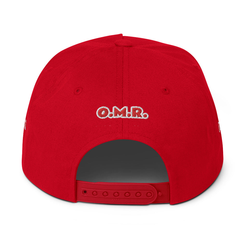 O.M.R. Red Bill Cap