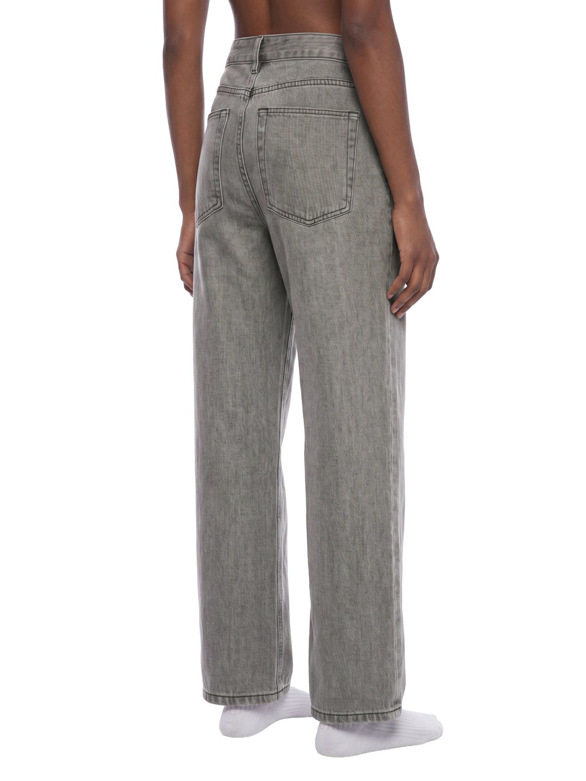 Shabazz Unisex Vintage Wash Straight Leg Jeans