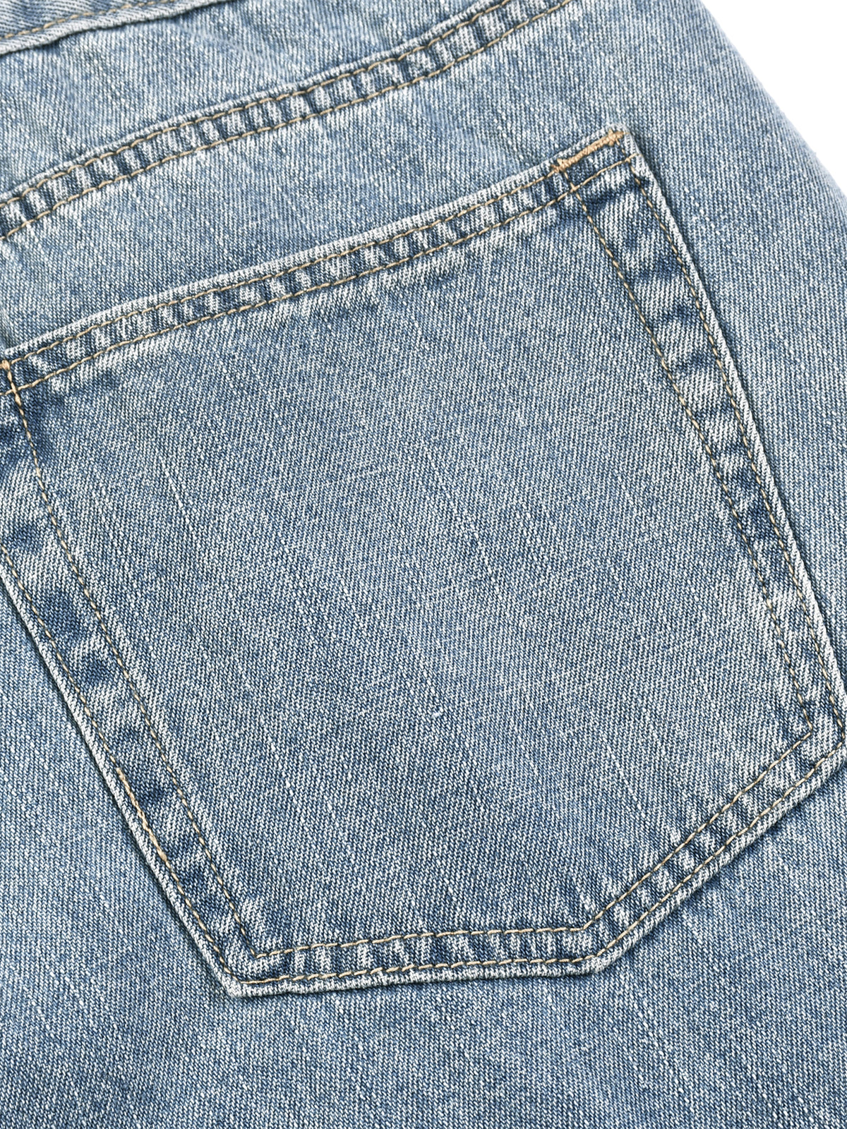 Shabazz Unisex Vintage Wash Straight Leg Jeans