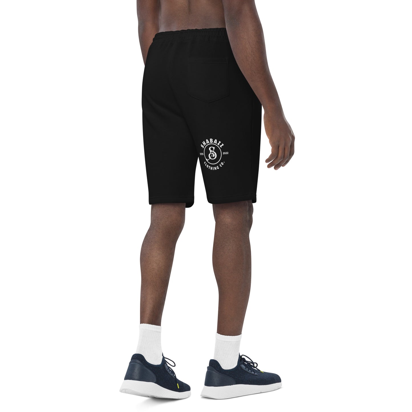 Shabazz Men's fleece shorts