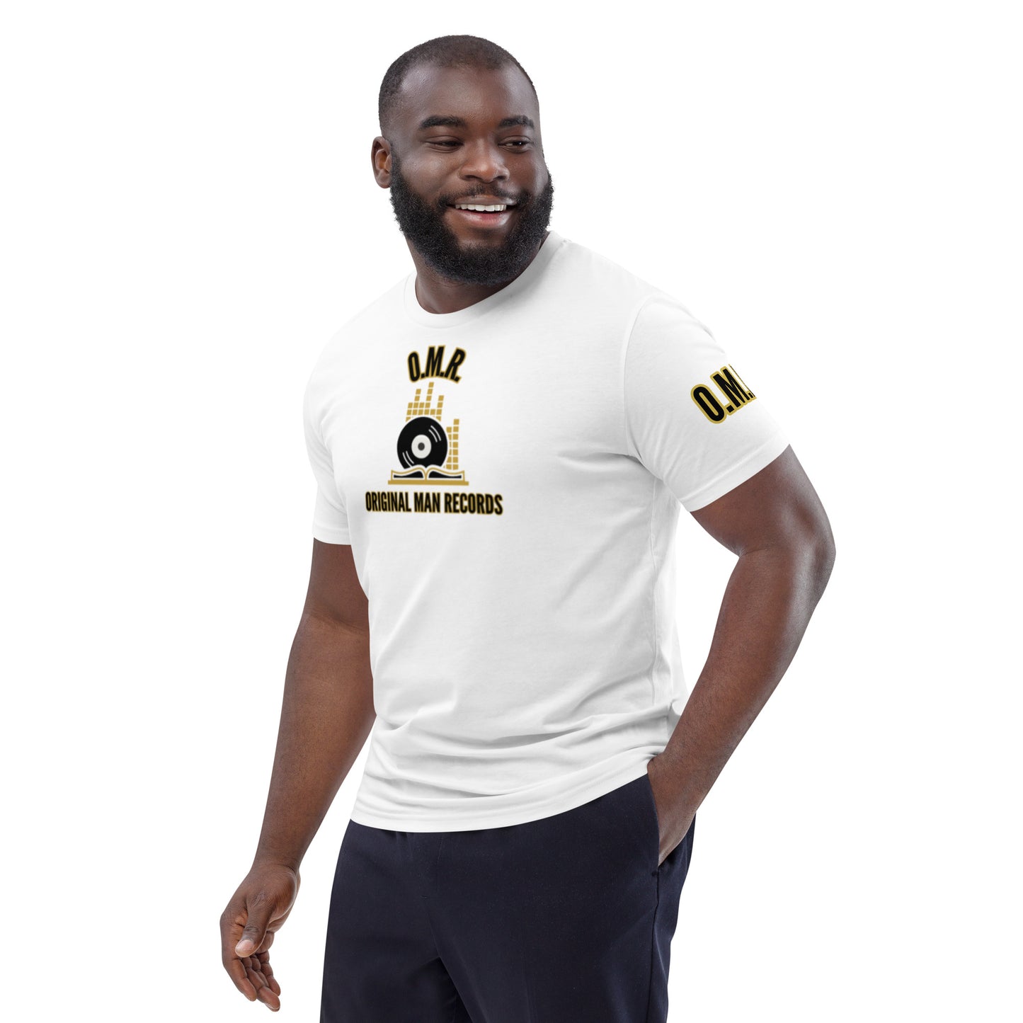 Original Man Records Unisex organic cotton t-shirt