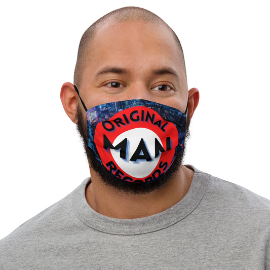 Original Man Records Premium face mask