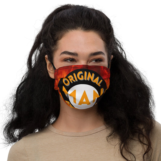 Original Man Records Premium face mask